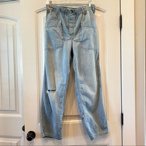 Free People Rockwell Slouchy Lightweight Denim XS